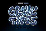 Iridescent Chrome Text Effect, a Layer Style Add-On by Design Squad (Thumbnail 1 of 7)