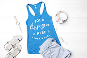 Next Level 1533 Tank Mockup Bundle, a Shirt Mockup by lock and page (Thumbnail 31 of 35)