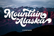 Mountain Alaska – Retro Bold Script, a Script Font by MjStudio31 (Thumbnail 1 of 7)