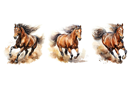 gallop galloping wild horse ai, an Animal Photo by pikepicture