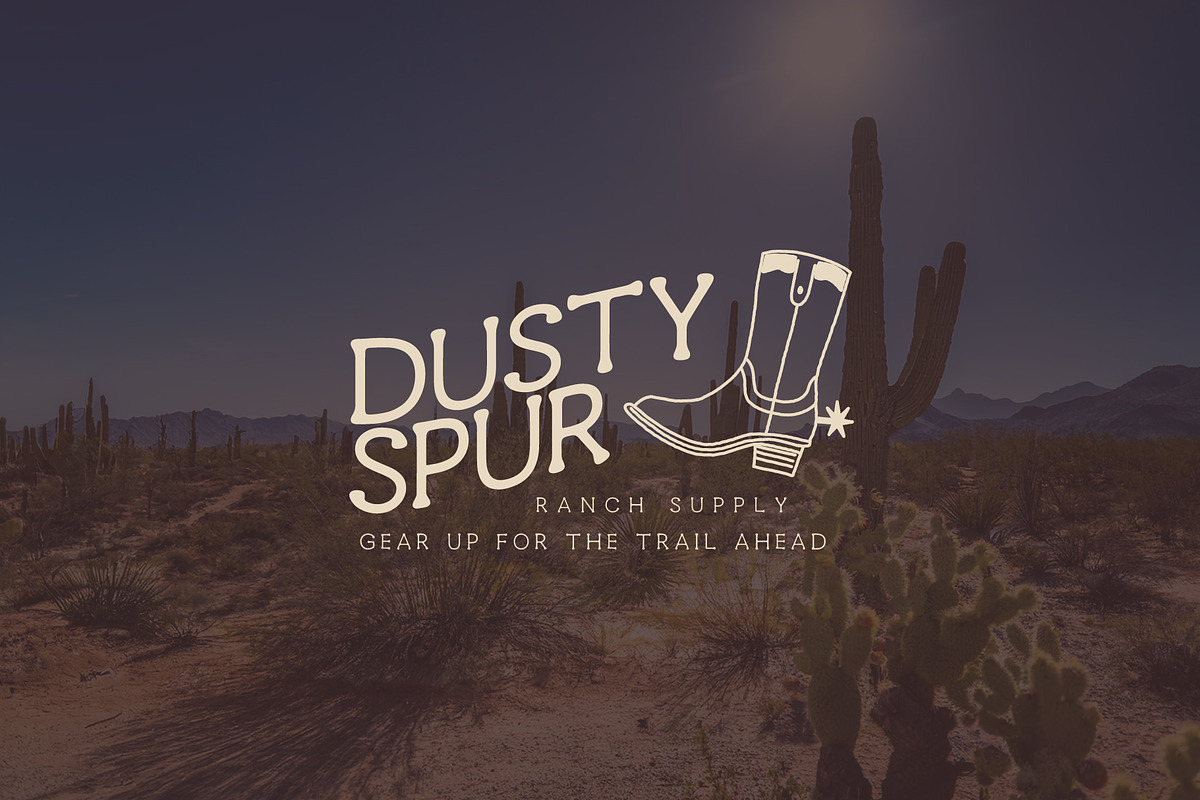 High Noon Font | Western Style Font, a Serif Font by CactusGroveBranding (Photo 4 of 4)