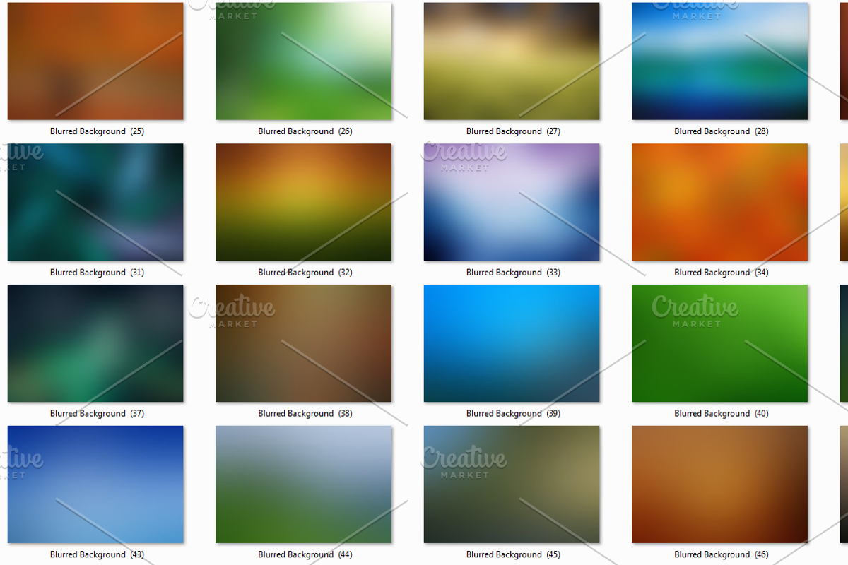 Ultimate Blurred Background Pack preview 3