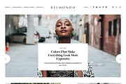 Responsive Blogger Template Belmondo, a Websites & App Template by ThemeShine (Thumbnail 1 of 4)