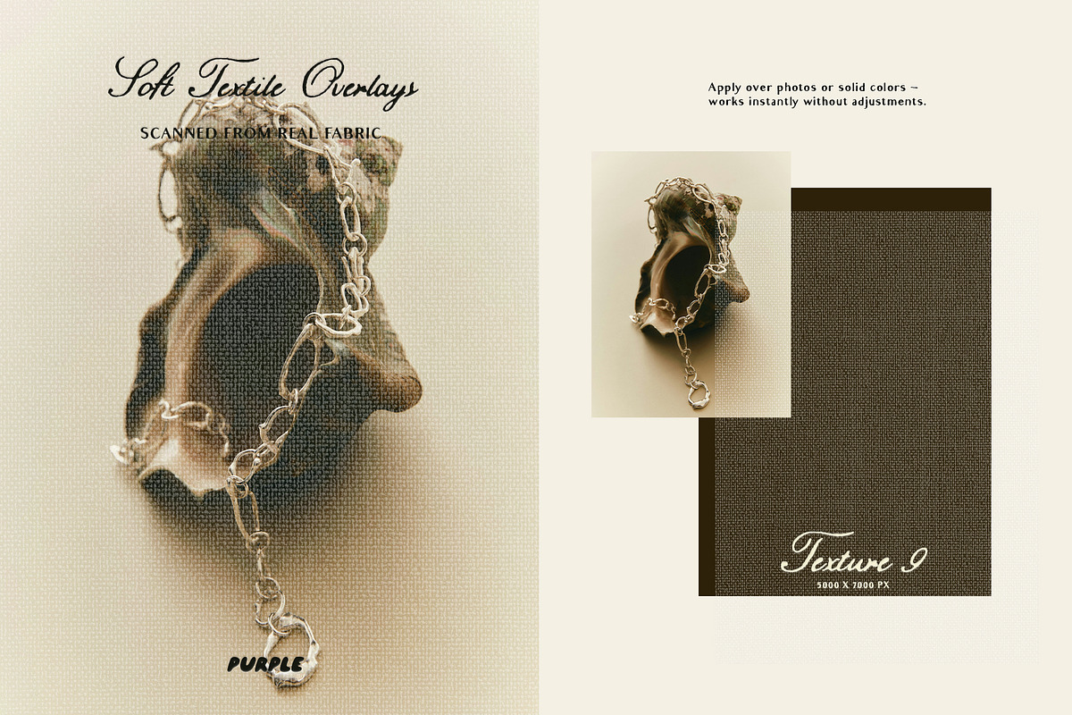 Soft Textile Overlays, a Texture Graphic by Purple (Photo 9 of 22)