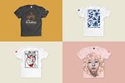 Crewneck T-Shirt Mockups, a Shirt Mockup by Komet & Flicker (Thumbnail 4 of 12)