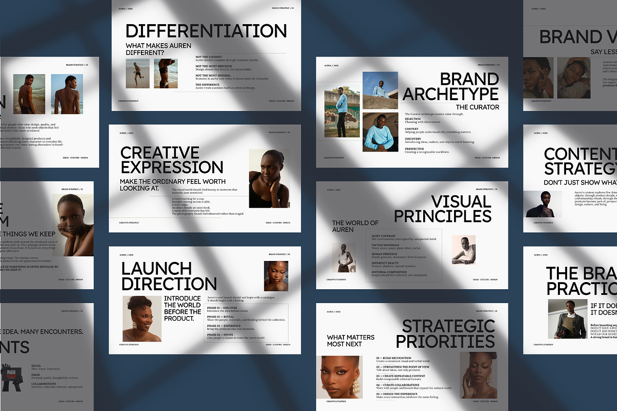 AUREN Brand Strategy - Canva, a Presentation Template by ShowUp! Studio (Photo 5 of 6)