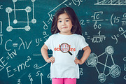 Little Scientists T-Shirt Mock-Up, a Shirt Mockup by Freeman Studio (Thumbnail 9 of 11)