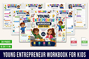 Young Entrepreneur Workbook for Kids, a Stationery Template by Designmela01 (Thumbnail 1 of 5)