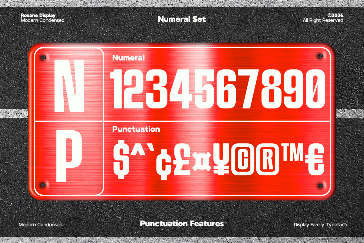 GC Roxane – Modern Display Condensed, a Sans Serif Font by Glyphonic (Photo 5 of 15)