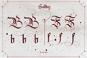 Sallfrog, a Blackletter Font by ismanayuda (Thumbnail 5 of 7)