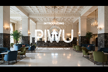 Piwu - Modern Luxury Serif Typeface