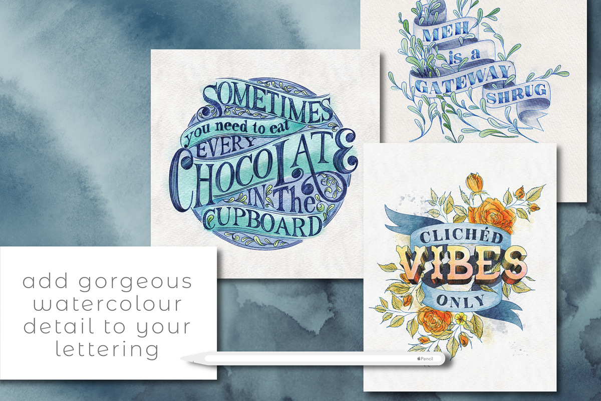 EVERYTHING WATERCOLOUR for Procreate, a Brush Add-On by UPROOT (Photo 21 of 22)