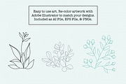 Minimalist Succulent Clipart Bundle, an Illustration by Hannah Eliza Studio (Thumbnail 3 of 6)