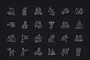 Help and Emergency Icons Set, an Outline Icon by Prosymbols (Thumbnail 8 of 8)