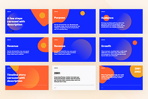 Coloron Creative PowerPoint Template