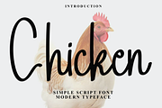 Chicken, a Handwritten Font by InermediaSTUDIO (Thumbnail 1 of 8)