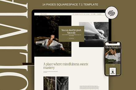 Squarespace Template for Therapist, a Squarespace Template by Row Creative