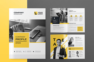 Company Profile, Word Template