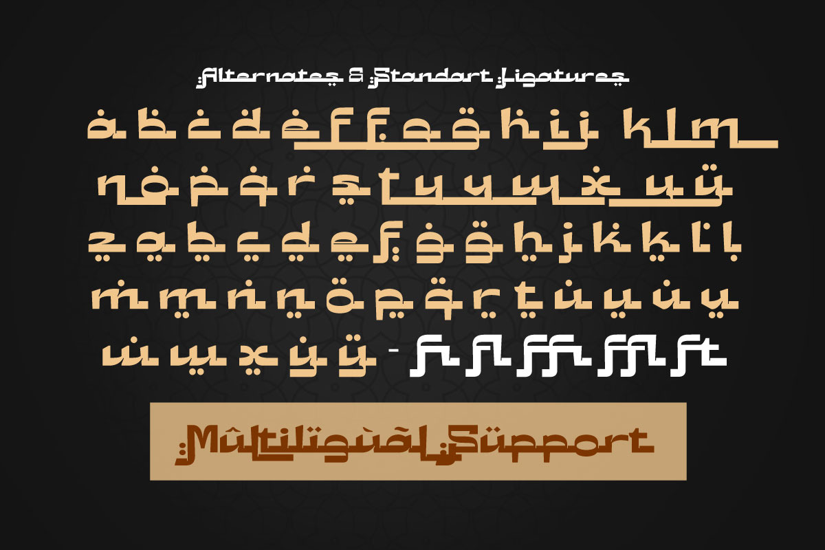 Sabily - An Arabic Style Typeface, a Handwritten Font by Afkari Studio (Photo 3 of 12)