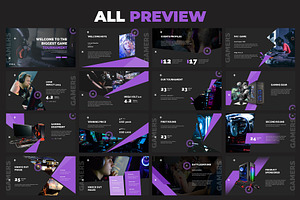 Esport Gaming Powerpoint Template