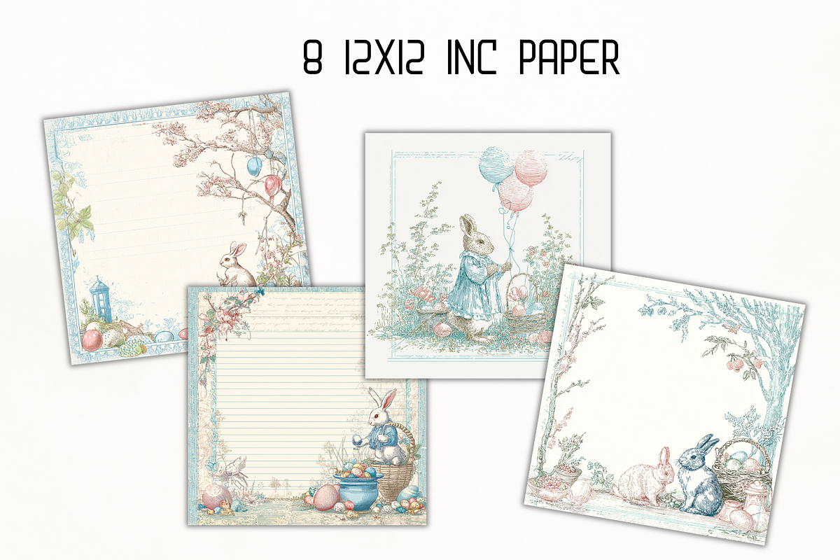 Whimsical Spring & Easter Mega Pack, a Decorative Illustration by GiraffeCreative (Photo 10 of 20)