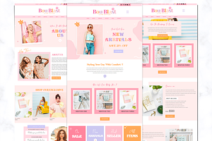 Wix Website Template-eCommerce Store