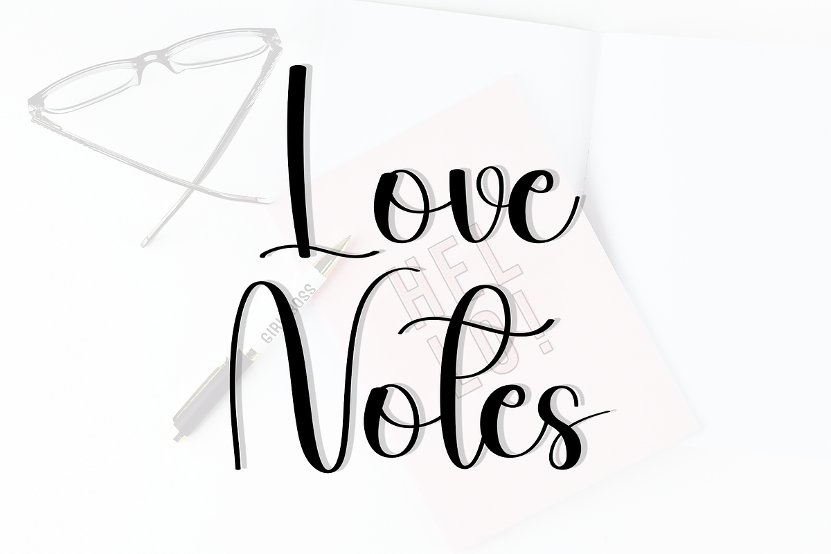 Notepad, a Handwritten Font by FreshTypeINK (Photo 5 of 8)