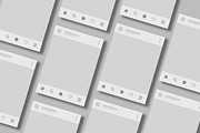 Social Media Mockup Design, an Advertising Mockup by CreativeShaper (Thumbnail 2 of 2)