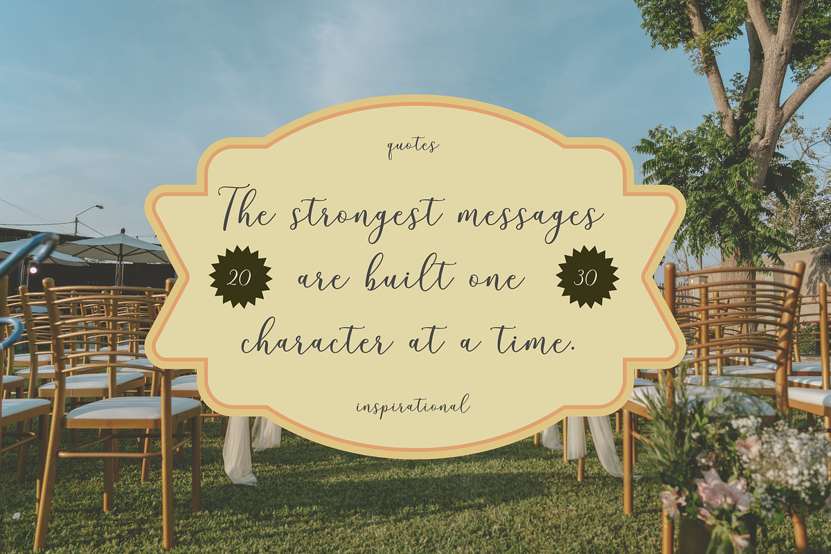 Aphrodite, a Script Font by Gatype (Photo 9 of 15)