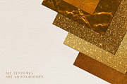 Gold Foil Glitter Luxury Textures, a Texture Graphic by NassyArt (Thumbnail 10 of 13)
