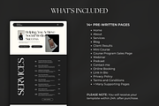 Wix Website for Social Media Manager, a Wix Template by Meraki Templates (Thumbnail 3 of 9)