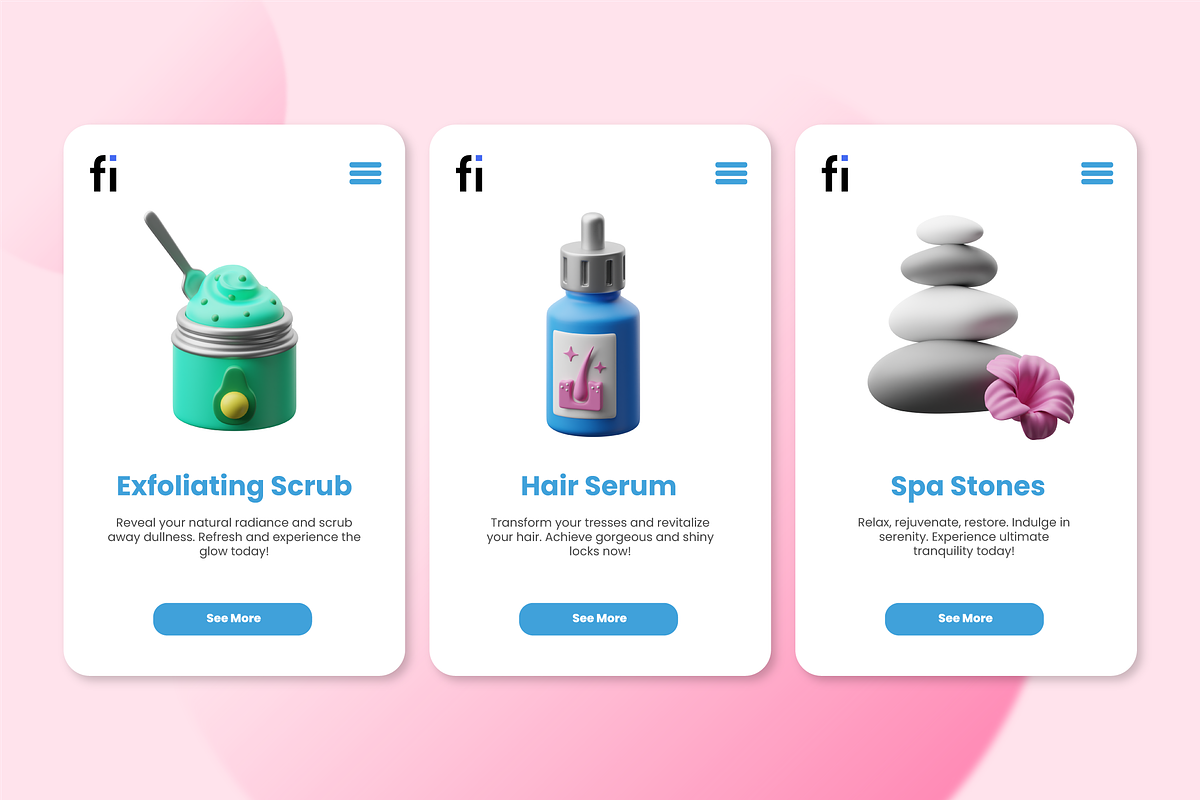 3D Beauty Care Icon Set, a Characters & Person 3D Model by Flat Icons (Photo 6 of 8)
