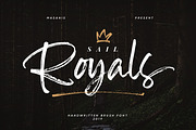 Sail Royals // Brush Signature, a Script Font by Masanis (Thumbnail 1 of 17)
