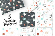 Panda in Space - kids set, an Object Illustration by Artnis (Thumbnail 4 of 8)