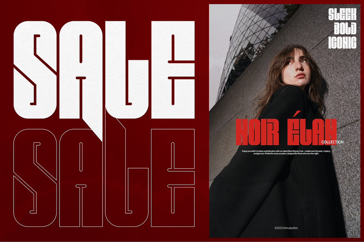 Raedmis | Bold Condensed Sans Serif, a Sans Serif Font by Denustudios (Photo 2 of 12)