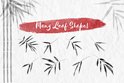 Bamboo Brush Stamp for Procreate, a Brush Add-On by The Botanical Planet (Thumbnail 2 of 4)