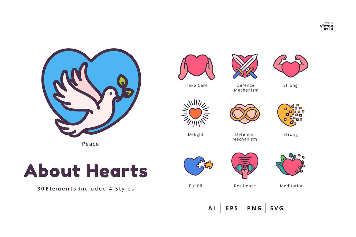 30 Elements About Hearts, an Icon by Victoruler (Photo 1 of 5)