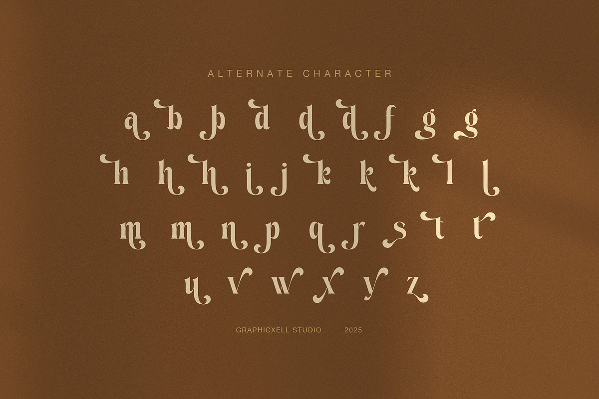 Rimak Elegant Display Serif Font, a Serif Font by Graphicxell (Photo 8 of 8)