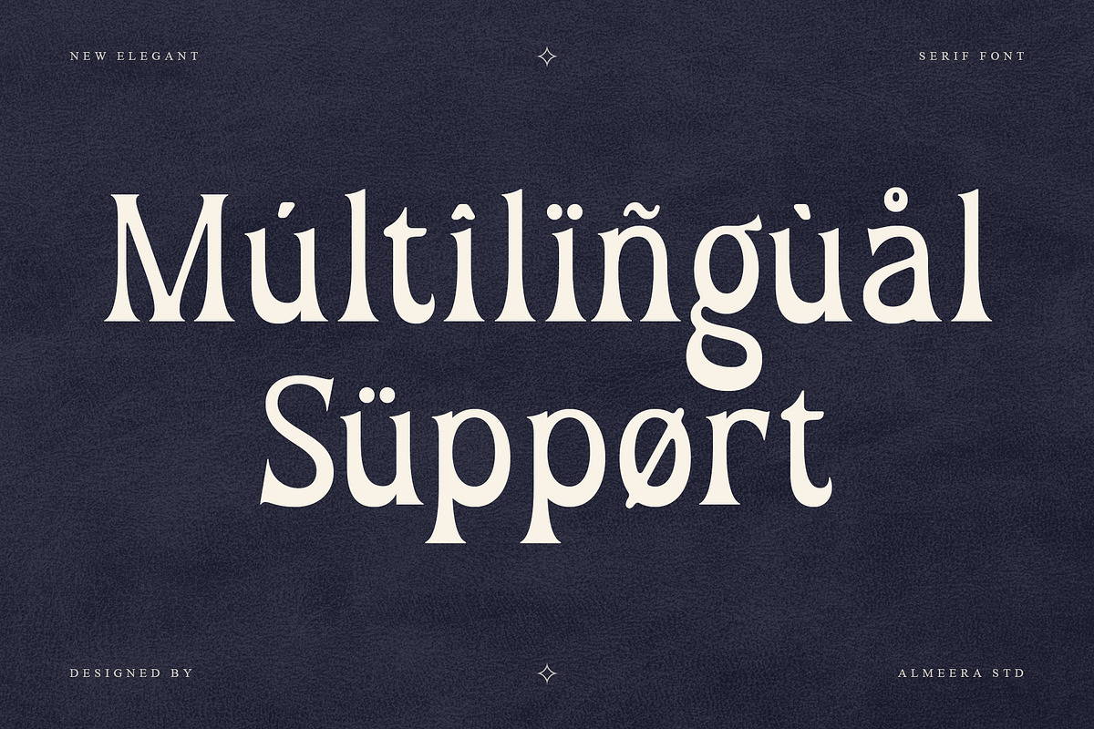 Omega – Serif Display Font, a Serif Font by Almeera Std (Photo 10 of 10)