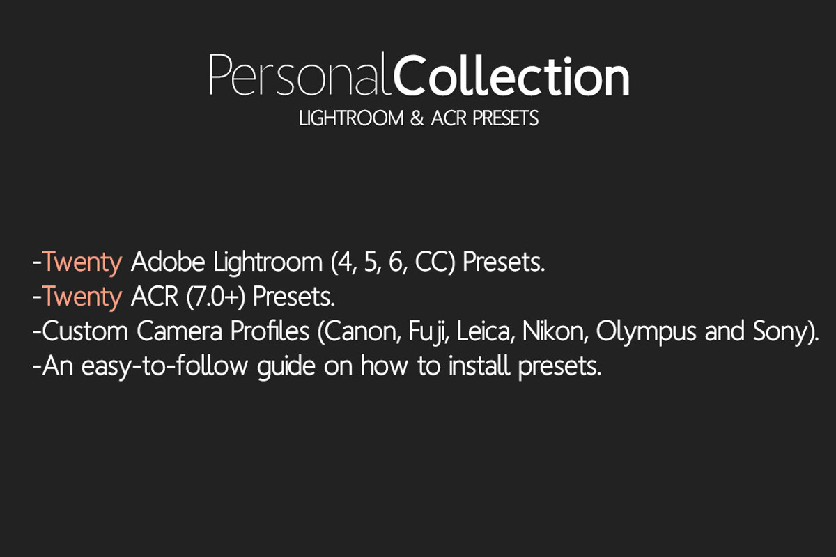 Personal Collection - LR and ACR, an Action Add-On by Personal Collection (Photo 15 of 15)