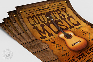 Country Music Flyer Template V1