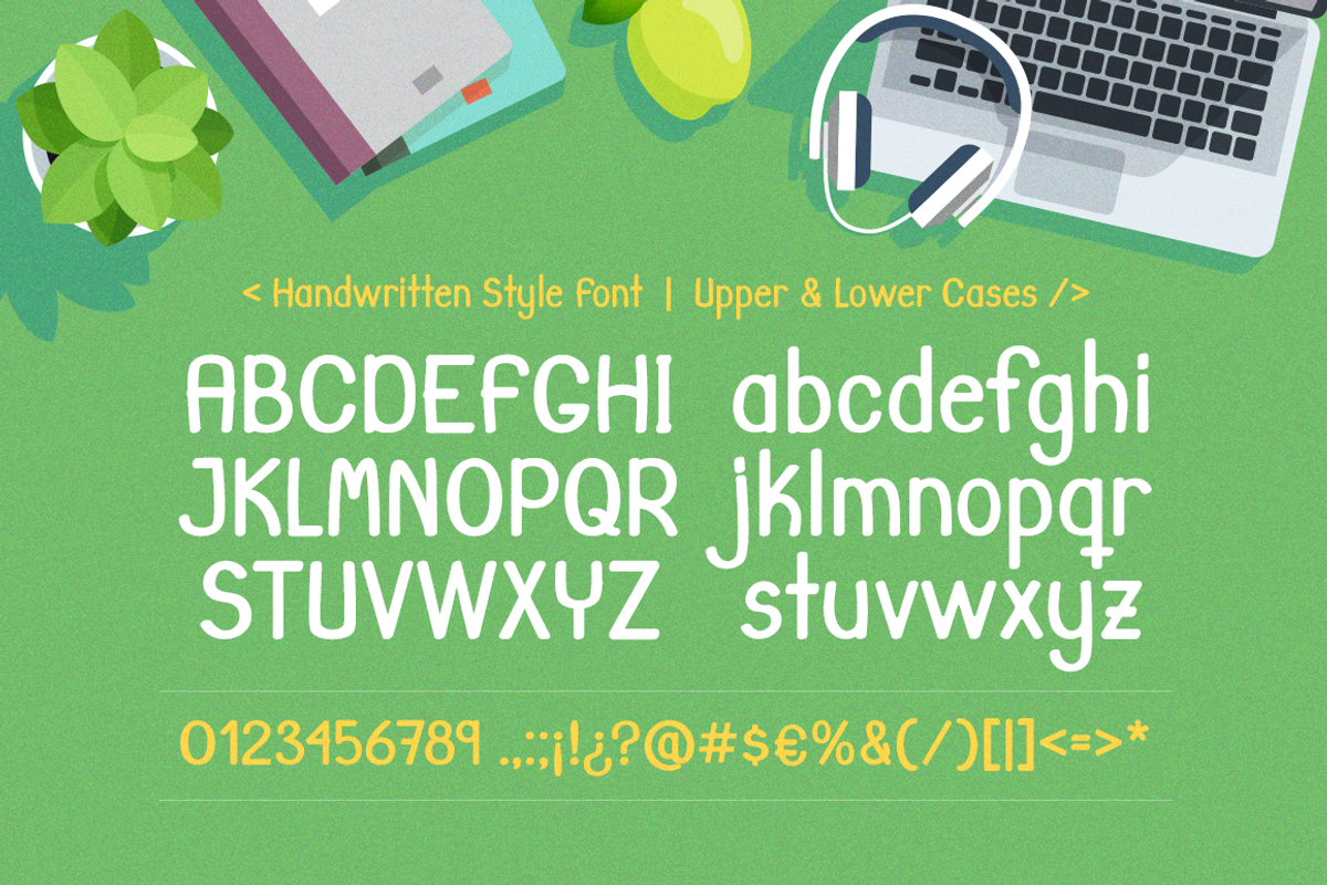 JuanMikes, a Handwritten Font by DonMarciano (Photo 2 of 6)