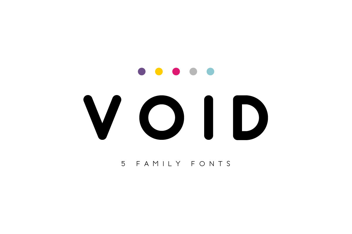 Void, a Sans Serif Font by vuuuds