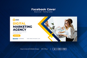 Creative Facebook Cover Template