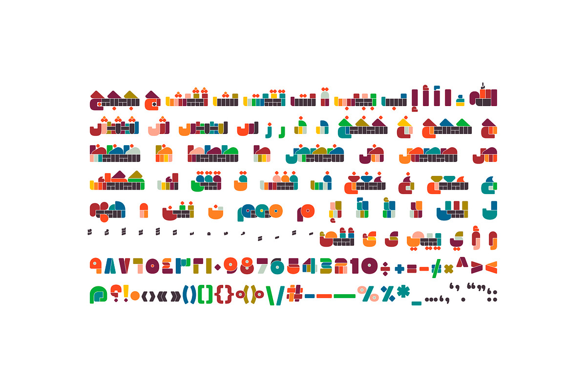 Tarakeeb - Arabic Color Font, a Script Font by Mostafa El Abasiry (Photo 15 of 19)