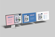 Desktop Screen Website Mockup, a Device Mockup by Graphiculon (Thumbnail 9 of 11)