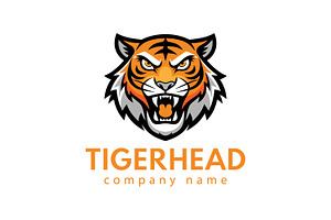 tiger head logo for bold branding an, a Branding & Logo Template by RAHMAT