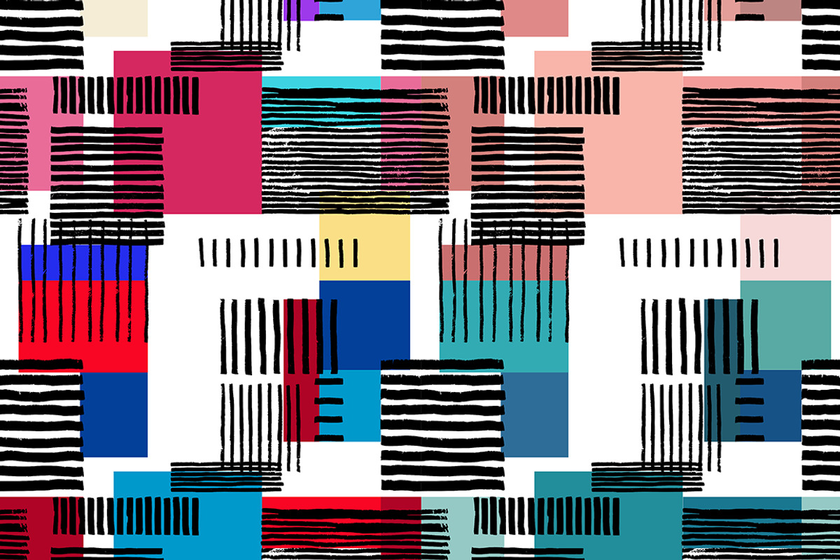 Abstract Seamless Patterns: Stripes, a Pattern Graphic by StabuLaRasa illustration (Photo 4 of 9)