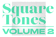 SquareTones2 | 20 Halftone Gradients, a Texture Graphic by invisiblelayer (Thumbnail 1 of 5)