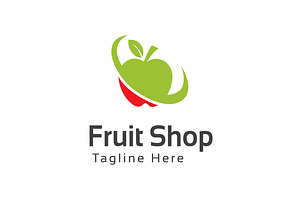 Fruit Shop Logo Template